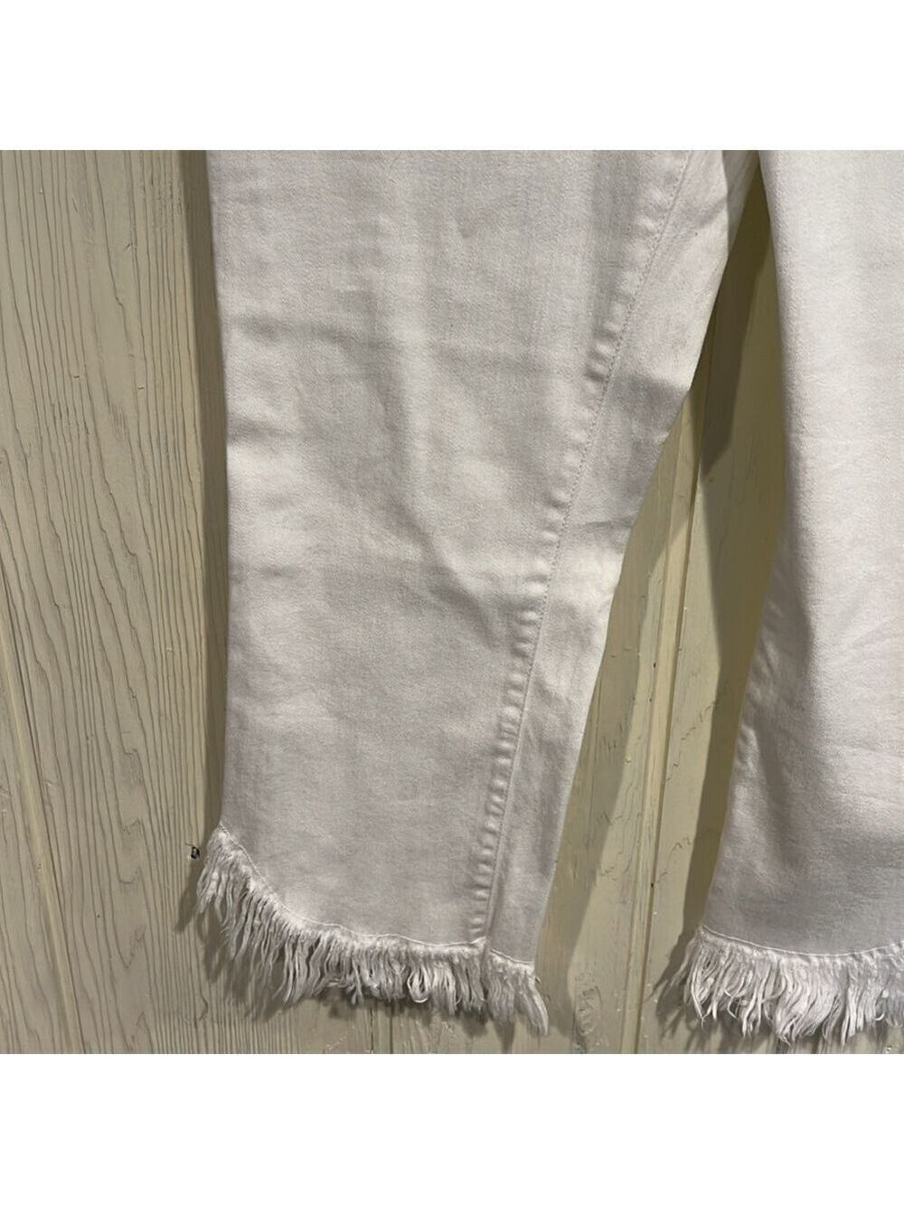 INC Denim Straight Leg Fringe Jeans Size 16 - Picture 4 of 14